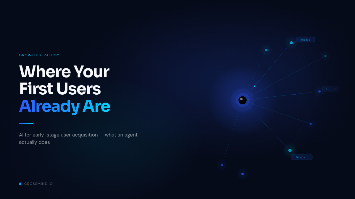 Where Your First Users Already Are
