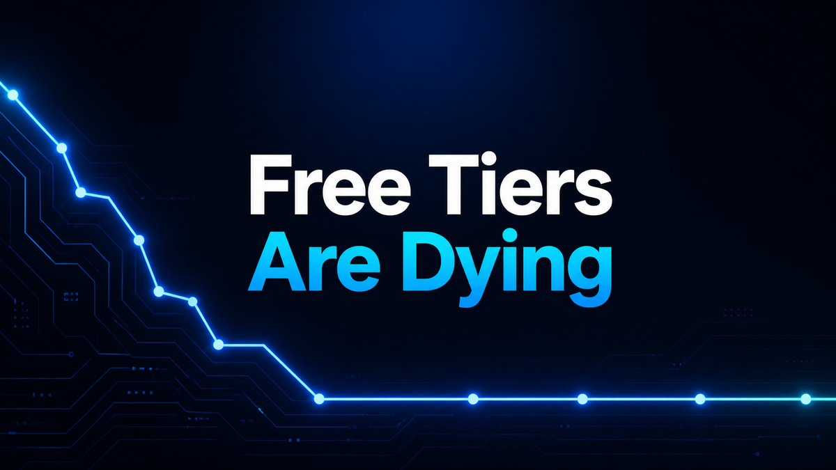 Why Every AI Agent's Free Tier Is Disappearing in 2026